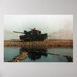 M60 Patton Main Battle Tank Poster