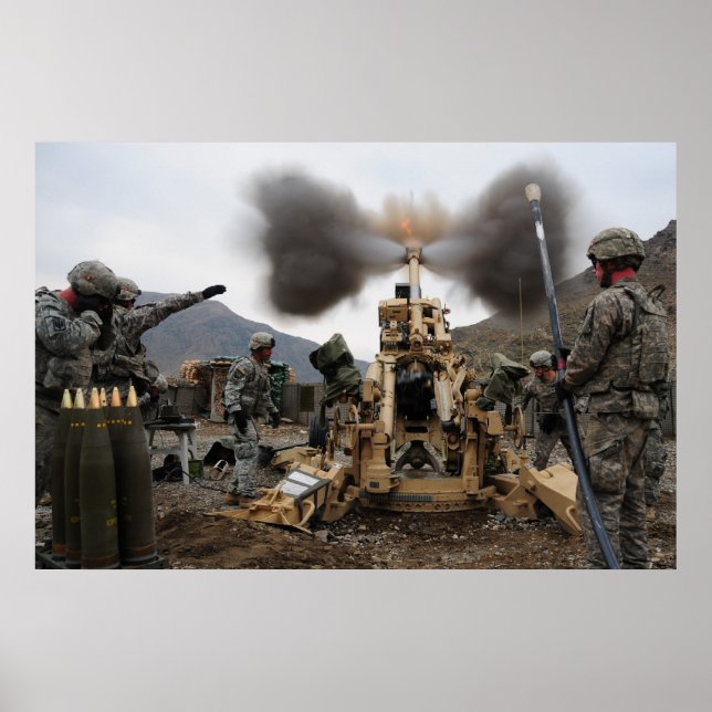 M777 Howitzer Poster (Framsidan)