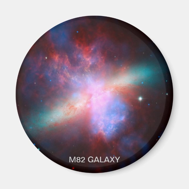 M82 Galaxy Magnet (Framsidan)