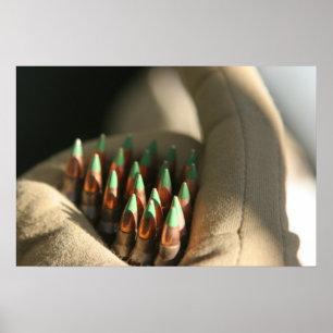 M855 5,56 mm boll-ronder poster