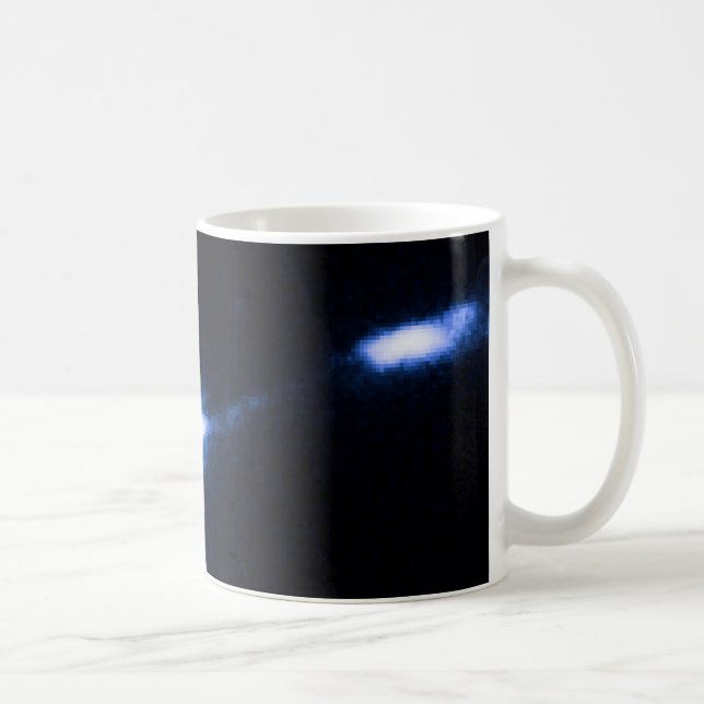 M87 Nucleus och Bright Knot - STIS. Kaffemugg (Höger)