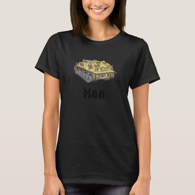M88 Tank Recovery Fordon T Shirt (Framsida)