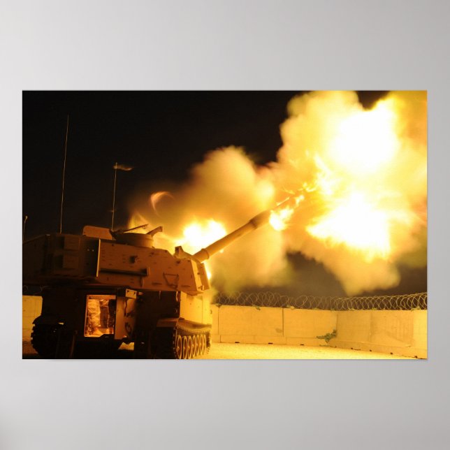 M-109A6 Paladin Poster (Framsidan)