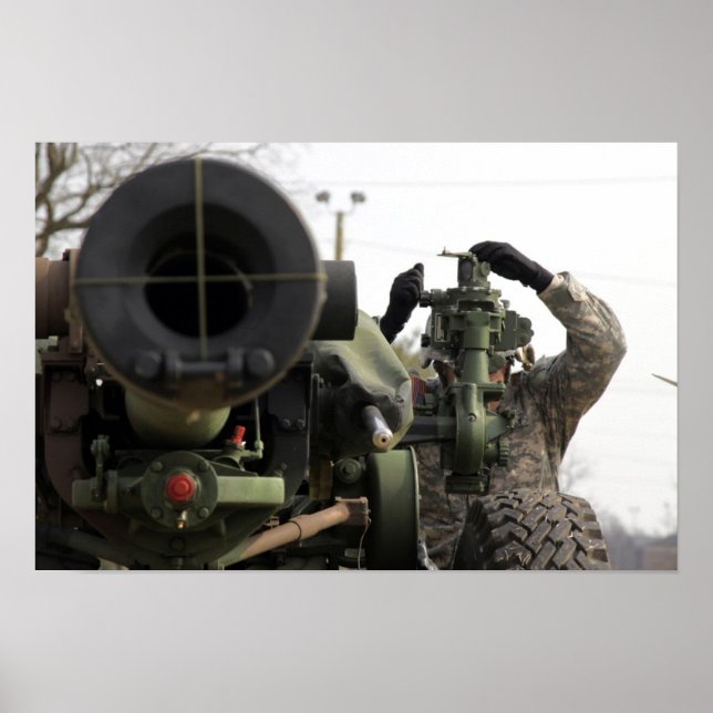 M-119A2 Howitzer Poster (Framsidan)