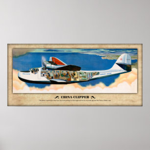 M-130 "China Clipper" Poster