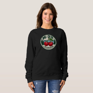 M-22 Highway Michigan Körsbär T Shirt
