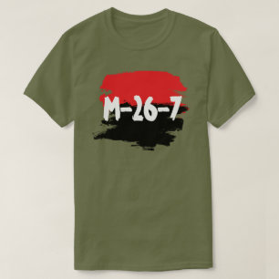 M-26-7 verde olivo t shirt