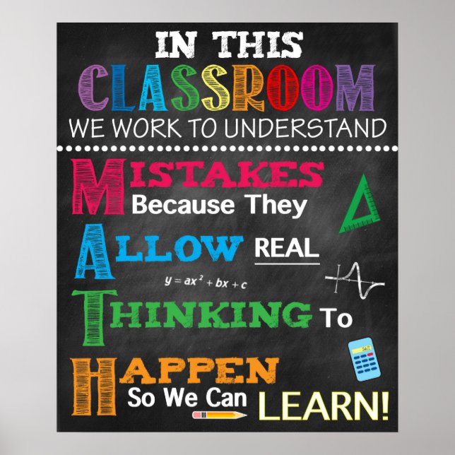 M.A.T.H. Teacher Poster (Framsidan)