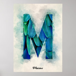 M är för Arara Poster
