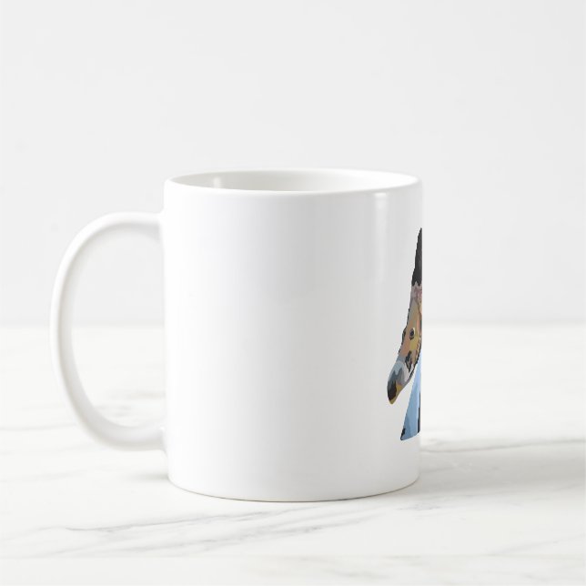 M är för Magpie Goose Kaffemugg (Vänster)