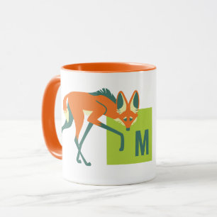 M är för Manad Varg (tangerin) Mugg