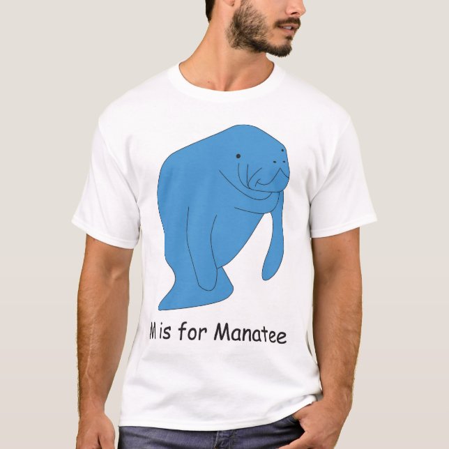 M är för Manatee Tee (Framsida)