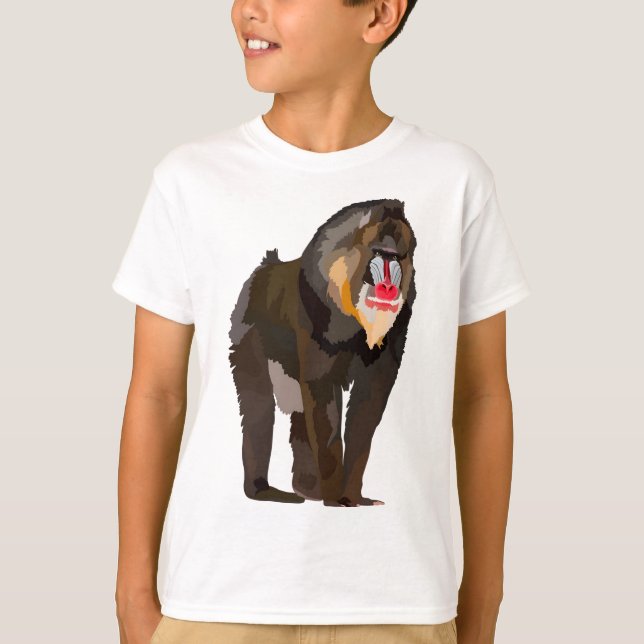 M är för Mandrill T Shirt (Framsida)
