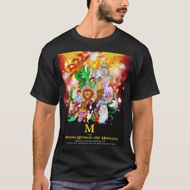 M är för Marvalous T Shirt (Framsida)