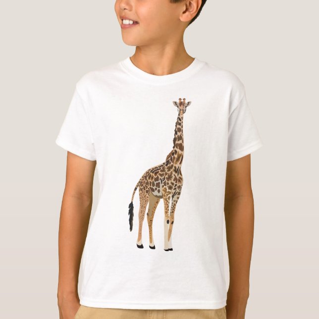 M är för Masi Giraffe T Shirt (Framsida)