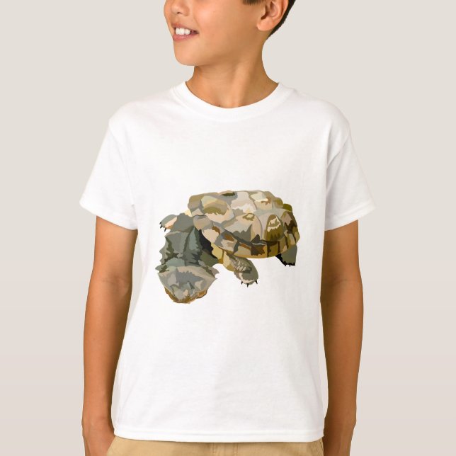 M är för Mata Mata Turtle T Shirt (Framsida)