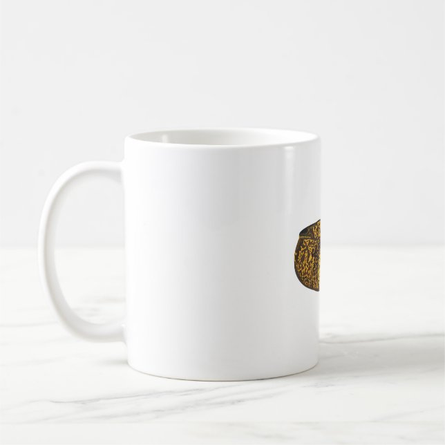M är för Mediterranean Moray Eel Kaffemugg (Vänster)