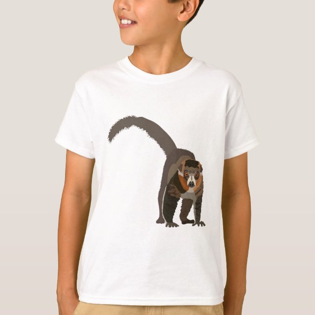 M är för Mongoose Lemur T Shirt (Framsida)