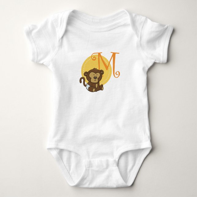 M är för Monkey Tee Shirt (Framsida)