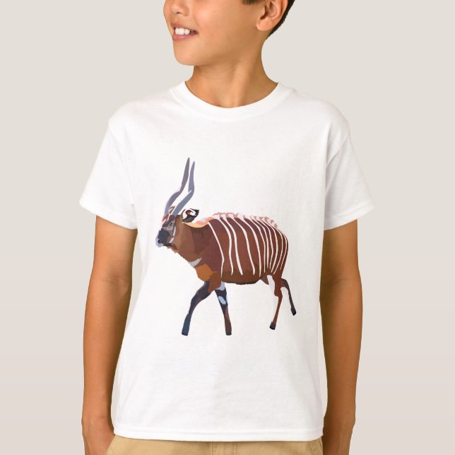 M är för Mountain Bongo T Shirt (Framsida)
