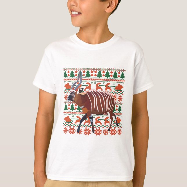 M är för Mountain Bongo T Shirt (Framsida)