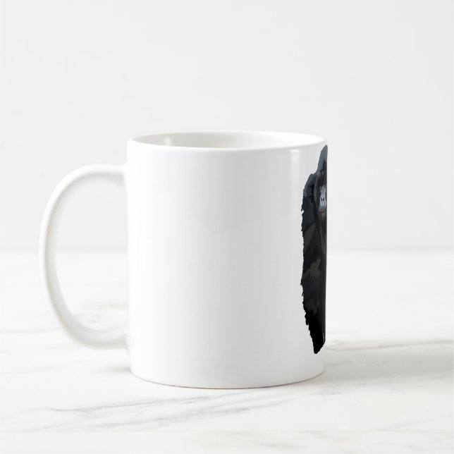 M är för Mountain Gorilla Kaffemugg (Vänster)