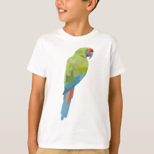 M är till militär Macaw.Militär Macaw Illustratio T Shirt
