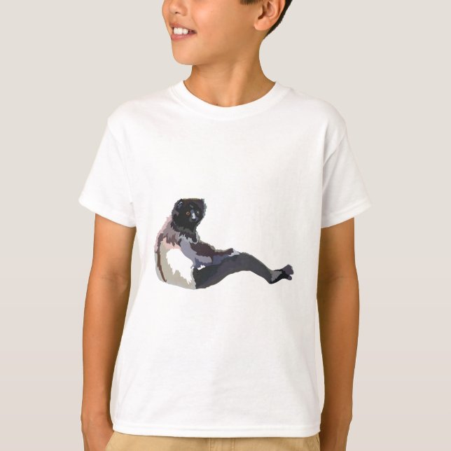 M är till Milne Edwards Sifaka T Shirt (Framsida)