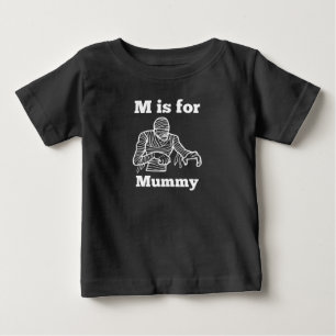 M är till Mummy Halloween Horror Monster T Shirt