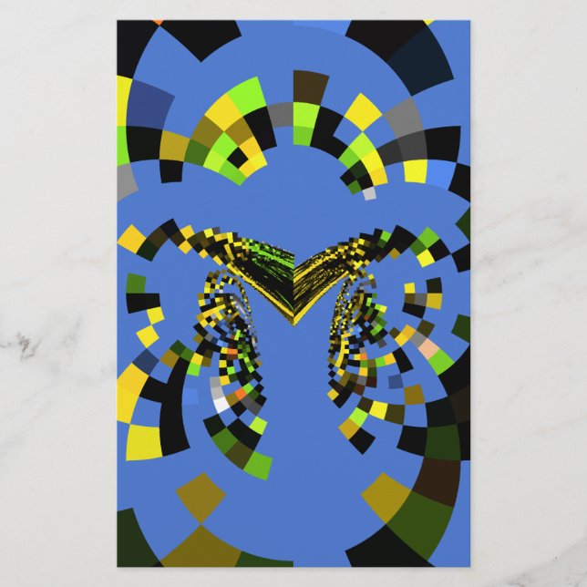 M Blue Brevpapper (Framsida)