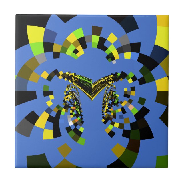 M Blue Kakelplatta (Framsidan)