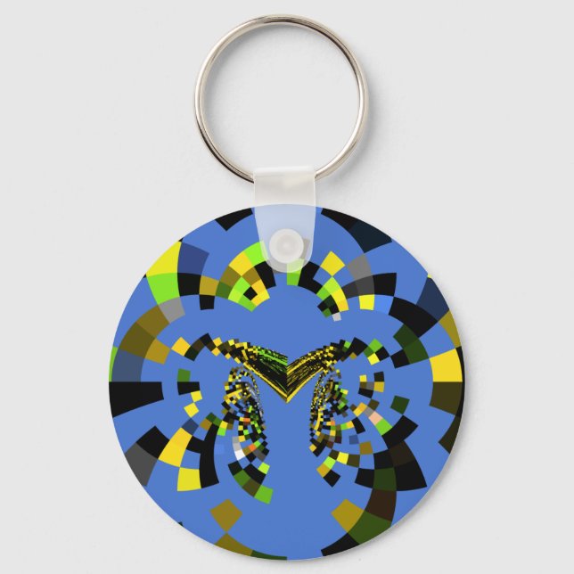 M Blue Nyckelring (Framsida)