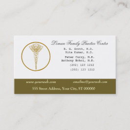 M.D. Läkare Medical Office & Möte Tidsbeställning Kort