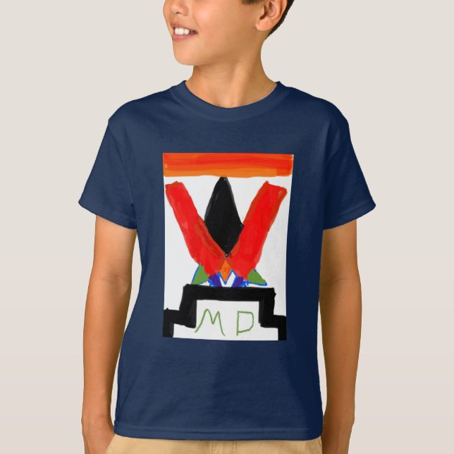 M D-Logotyp T Shirt (Framsida)