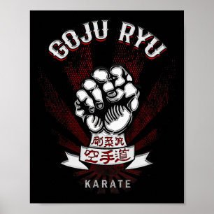 M Dam Goju Ryu Karate - Uni-vuxnor Poster