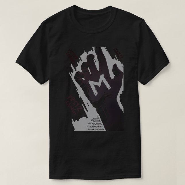 M F Lang T Shirt (Design framsida)