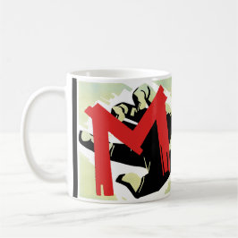 M filmen av Fritz Lang Artwork Kaffemugg