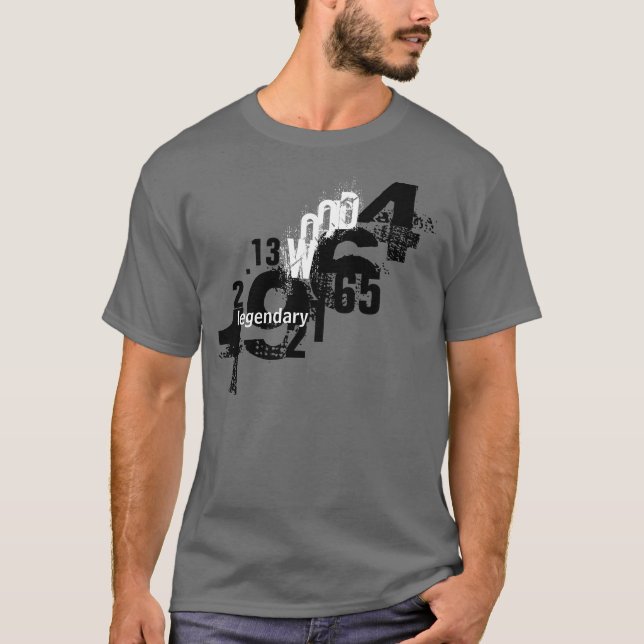 M - för drakemörk för leafBuilder legendarisk grön T Shirt (Framsida)