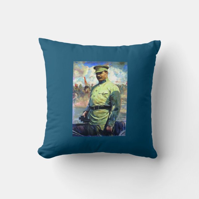 M Frunze - Sovjetarméns officer, Röda arméns grund Kudde (Framsida)