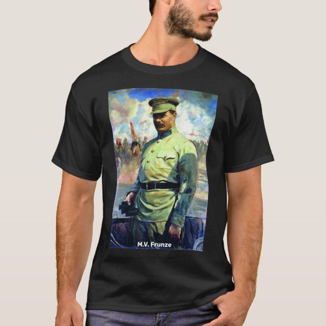 M Frunze - Sovjetarméns officer, Röda arméns grund T Shirt (Framsida)