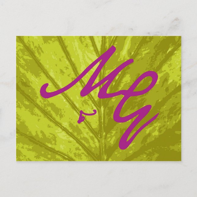 M&G-vyvyvykort Vykort (Framsida)
