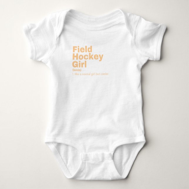 m Girl - Field Hockey T Shirt (Framsida)