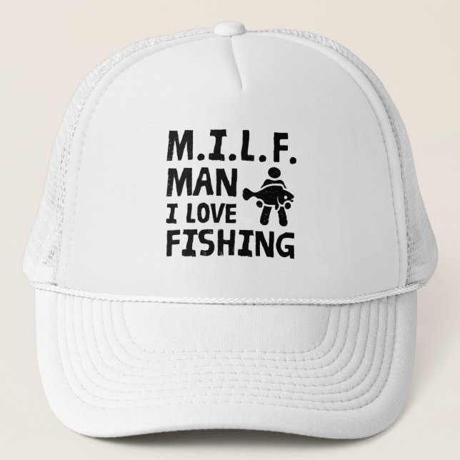 M.I.L.F - Man I kärlek-fiske Keps (Framsida)