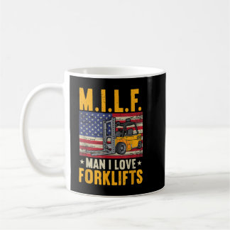 M.I.LF Man I Kärlek Forklifts Kaffemugg