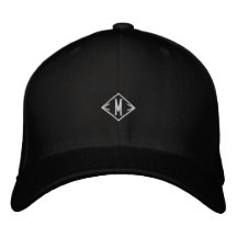 M Initial eller Logotyp Monogram Flexfit Ullmössa