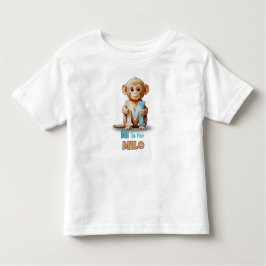 M is for Milo - Custom Toddler Shirt T Shirt