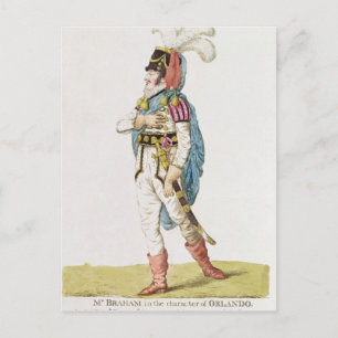M.John Braham, 1802 Vykort