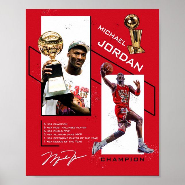 M.Jordan Poster (Framsidan)