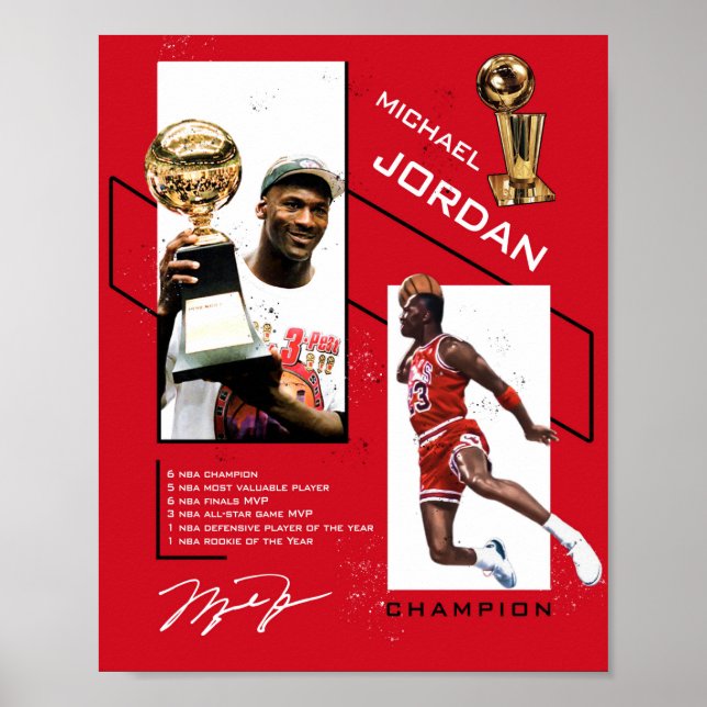 M.Jordan Poster (Framsidan)