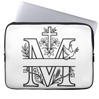 M Kristet Monogram Laptop Fodral